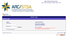 Tablet Screenshot of forum.arcst.org